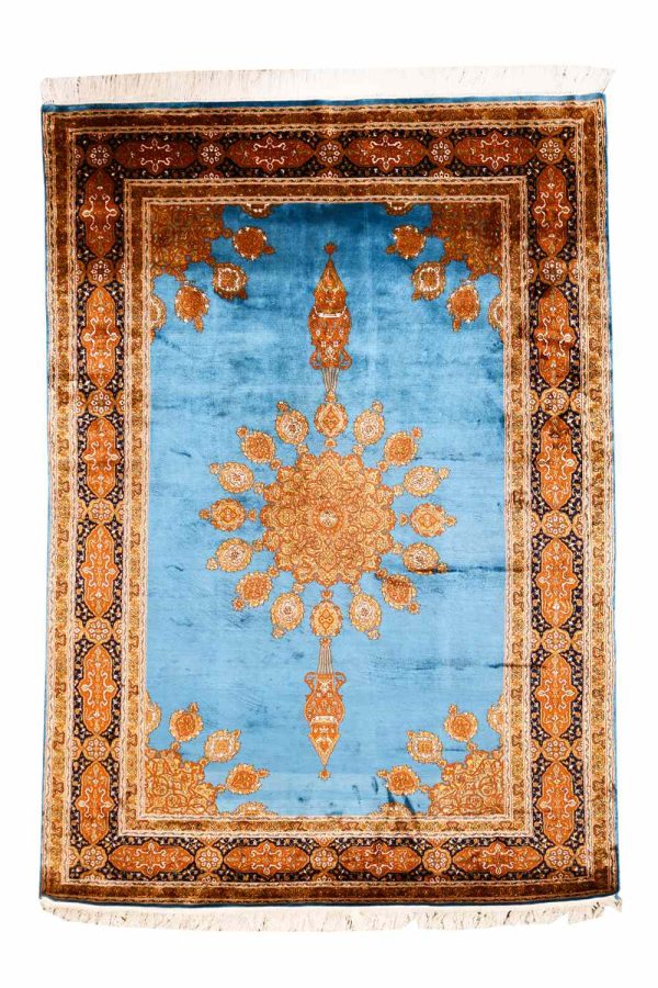 Superfine Silk on Silk Ardabil - Ornamental Gold