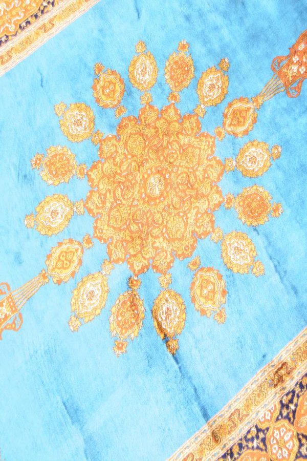 Superfine Silk on Silk Ardabil - Ornamental Gold