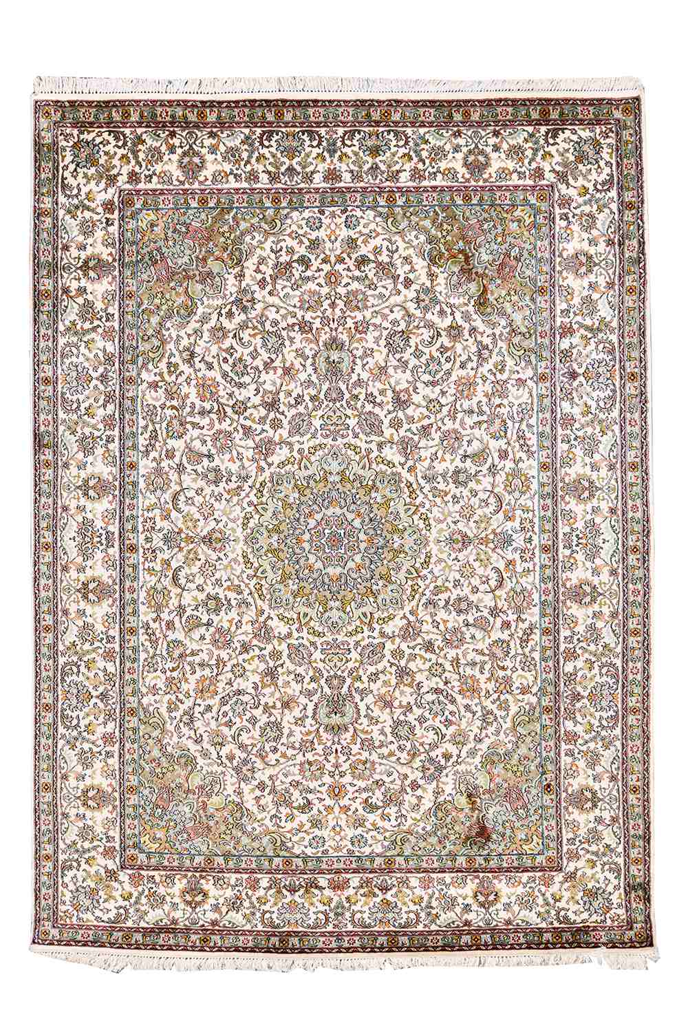 Kashan Silk on Cotton – Miniature