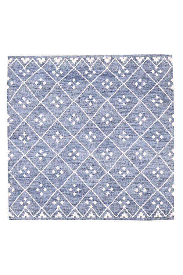 Kazak Flatweave Square - Galaxy