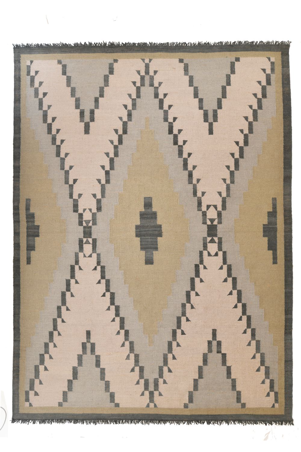 Tuarey Flatweave Rug – Asphalt