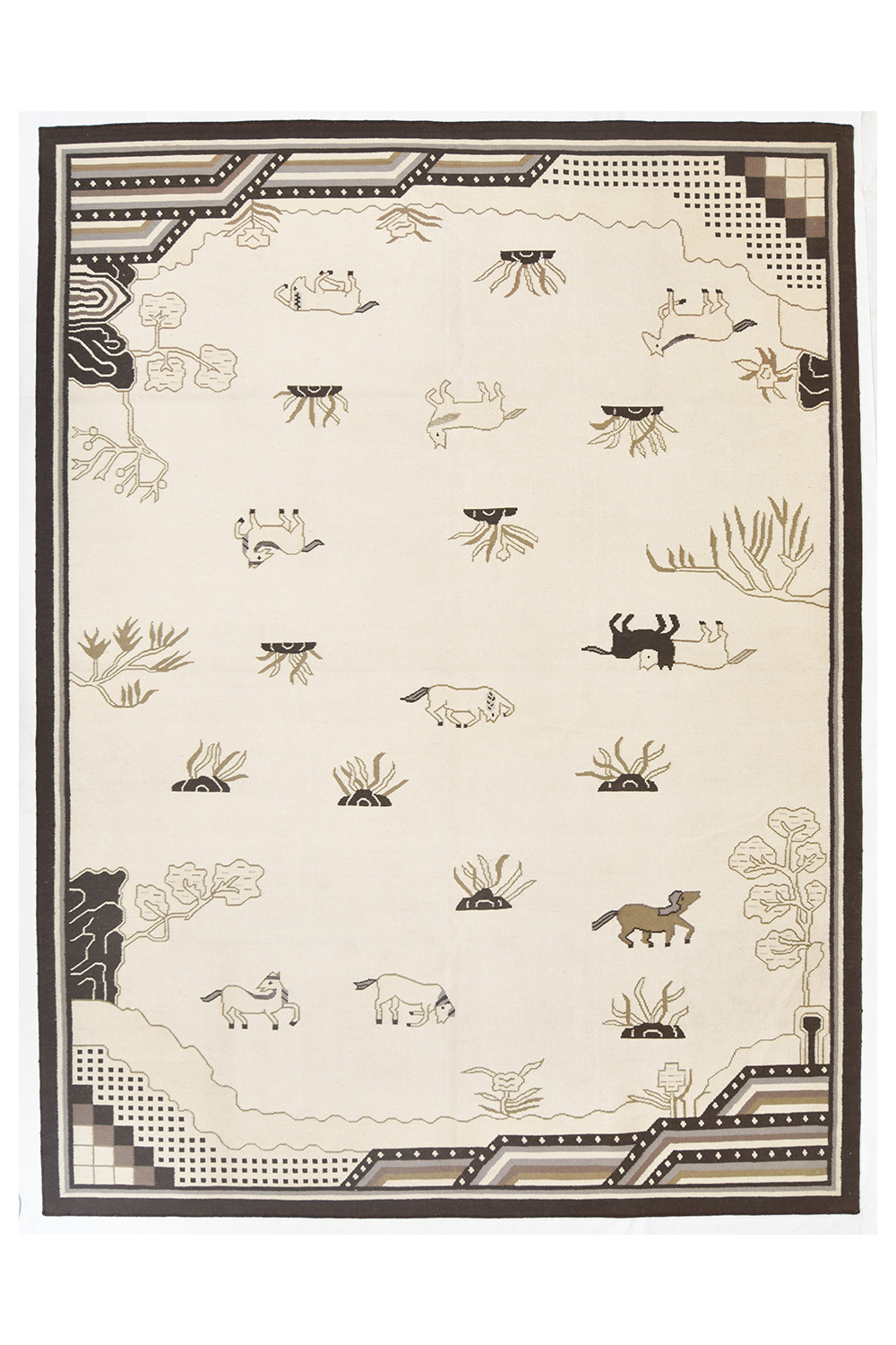 Art Deco Flatweave – Animal Kingdom
