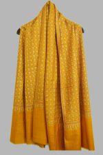 Light Weight Shahmina Jaldar Shawl - Mustard