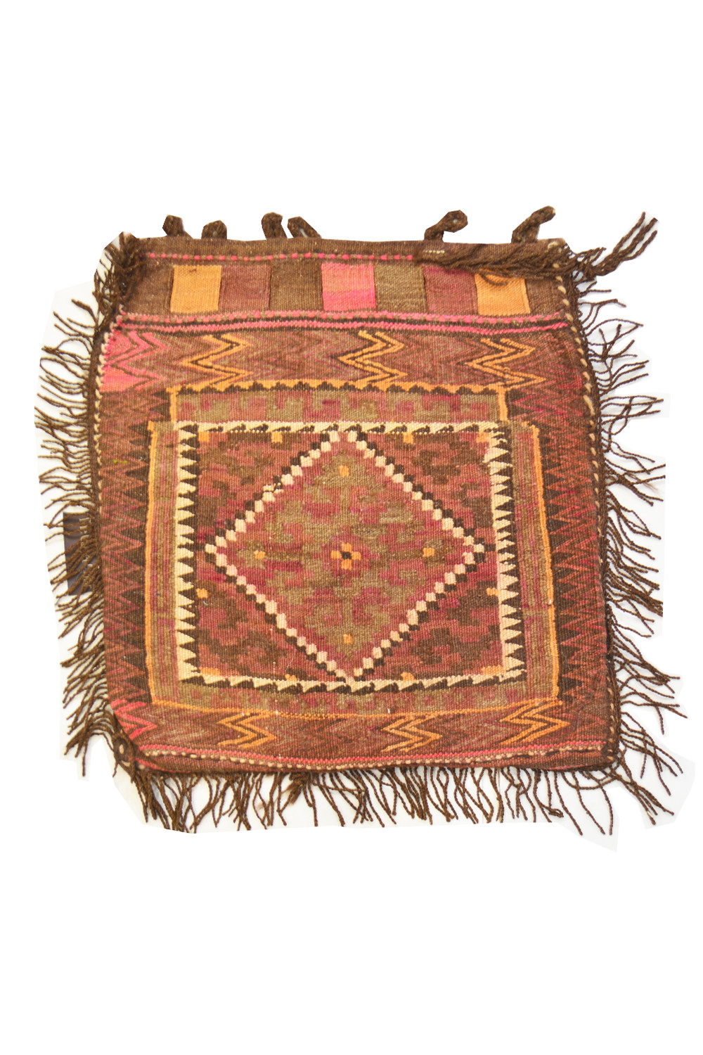 Afghan Kazak Cushion – Frequency