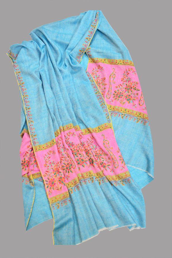 Shahmina Palladar Shawl - Contrast