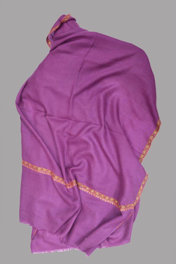Light Weight Shahmina Hashidar Stole - Mauve