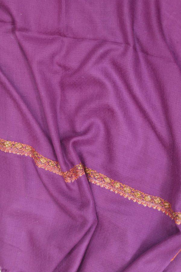 Light Weight Shahmina Hashidar Stole - Mauve