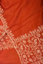 Light Weight Shahmina Palladar Stole - Rustic Red