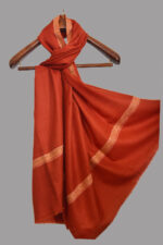 Light Weight Shahmina Shahmina Beldar Stole - Rust