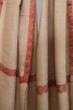 Light Weight Shahmina Shahmina Beldar Stole - Beach Sand