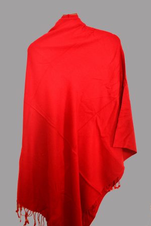 Pashmina Shawl - Scarlet
