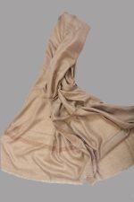 Pashmina Beldar Stole - Taupe
