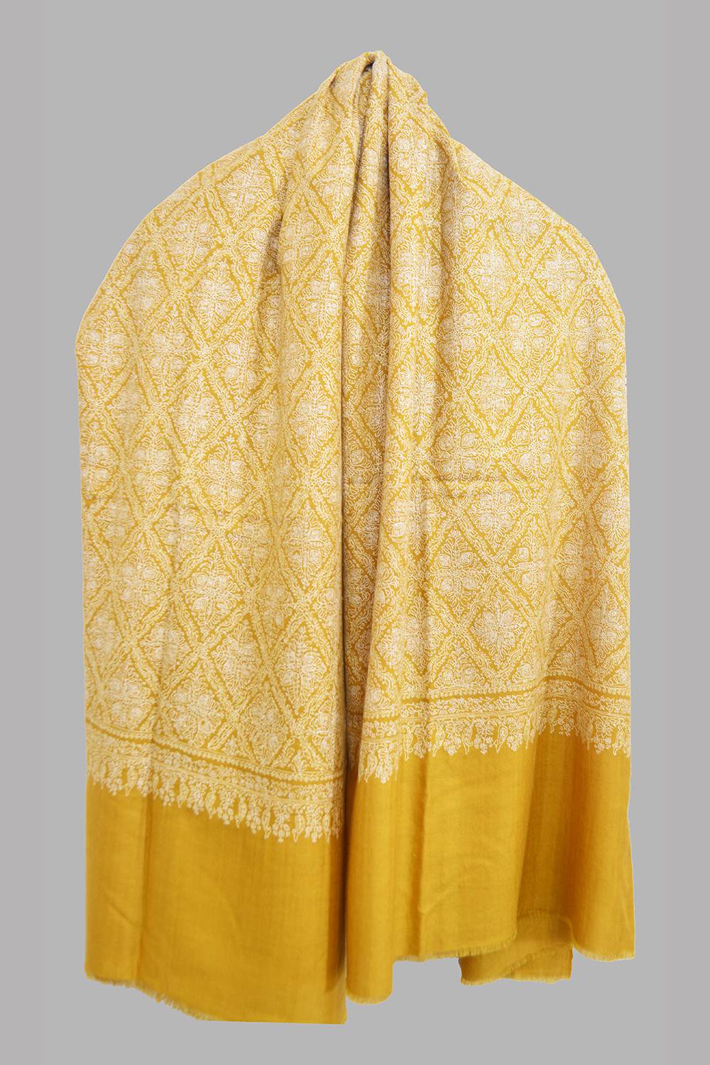 Light Weight Shahmina Jama Shawl – Amber
