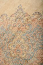 Antique Persian Laver Kerman Aubusson - Subtle