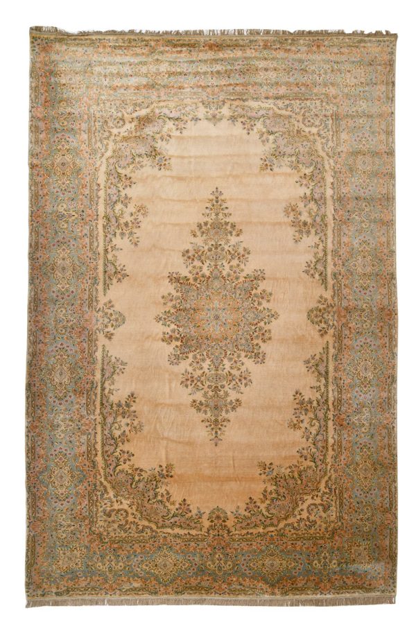 Antique Persian Laver Kerman Aubusson - Napolean