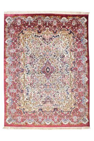 Antique Persian Laver Kerman - Earthy