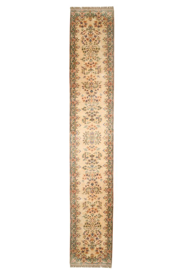 Antique Persian Laver Kerman Aubusson - Cascade