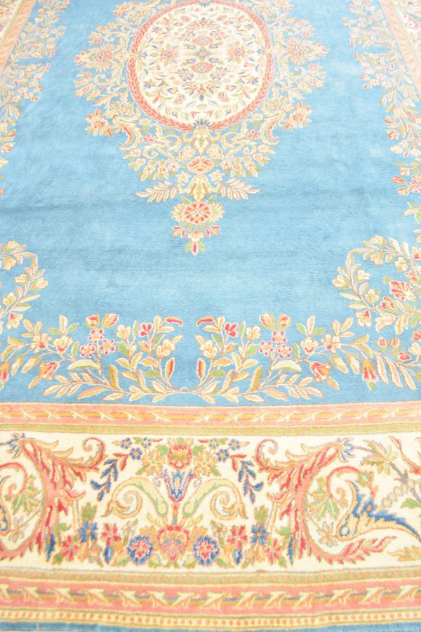 Antique Persian Laver Kerman Aubusson - Ceiling