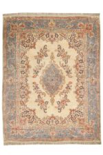 Antique Persian Laver Kerman Aubusson - Angelic