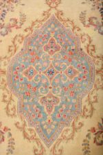Antique Persian Laver Kerman Aubusson - Angelic