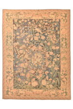 French European Aubusson Tapestry - Le Jardin