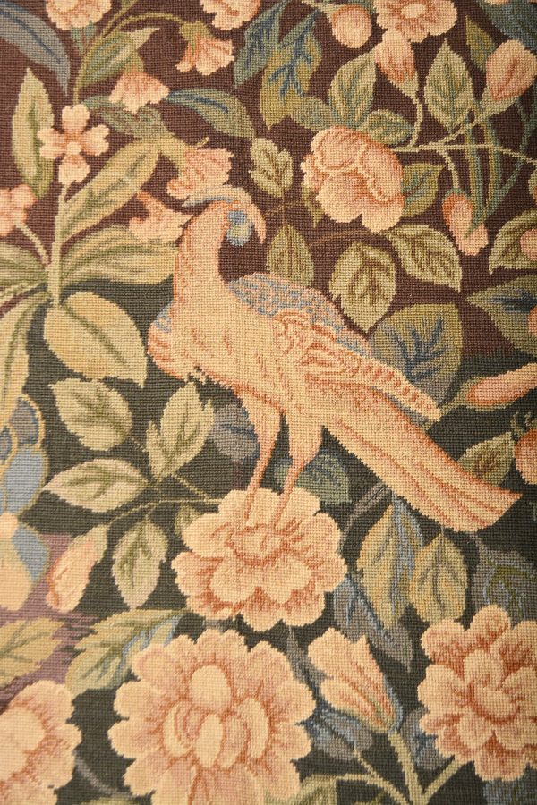 French European Aubusson Tapestry - Le Jardin