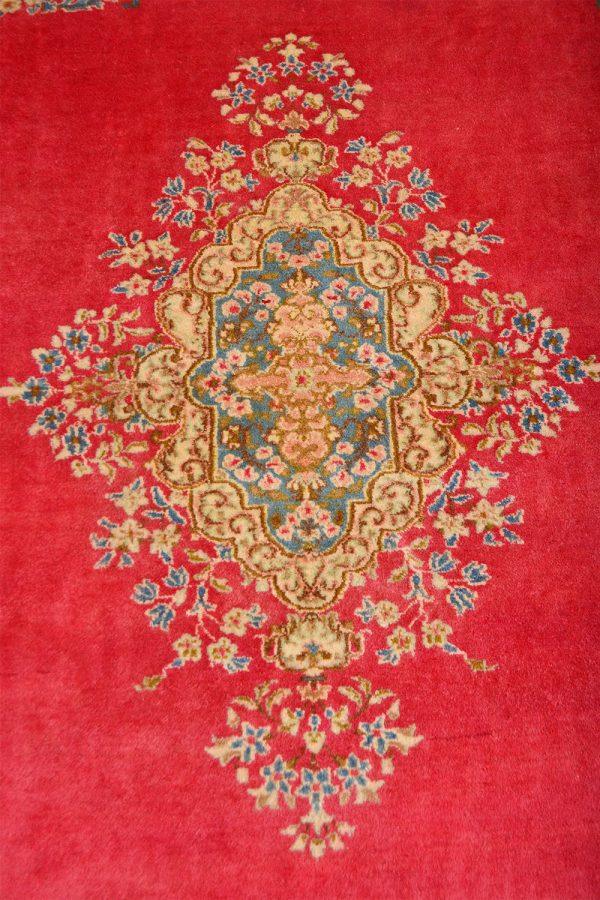 Antique Persian Laver Kerman - Dusk to Dawn
