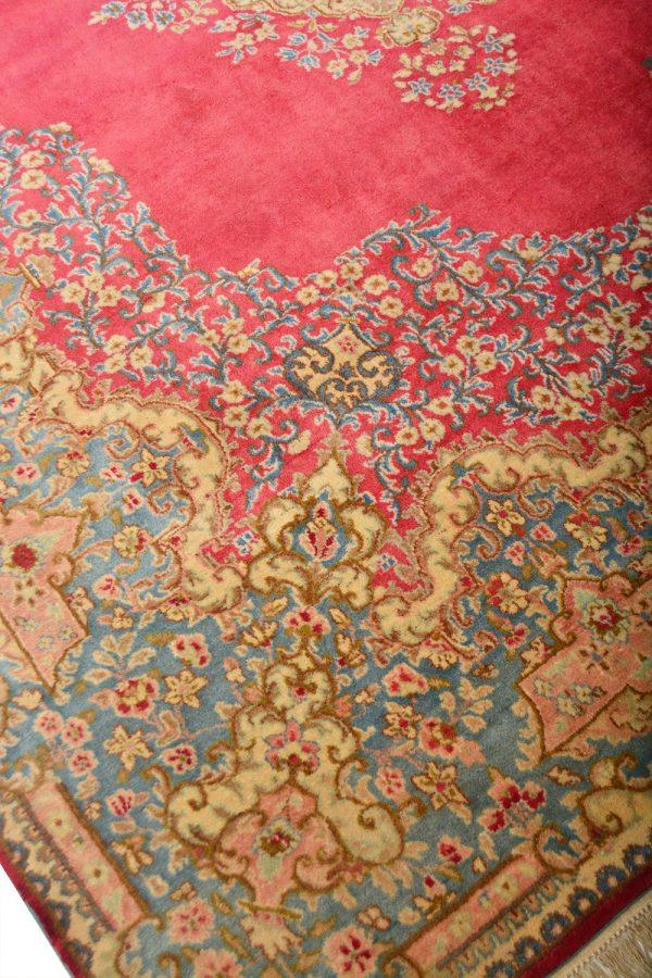 Antique Persian Laver Kerman - Dusk to Dawn