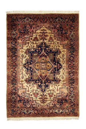 Antique Persian Heriz Revival - Midnight Blue