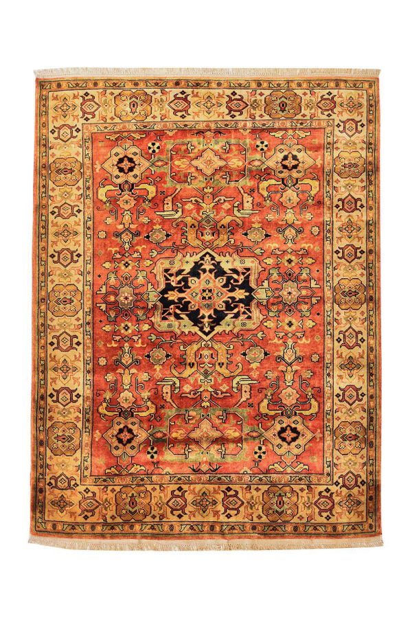 Persian Heriz Revival - Coral