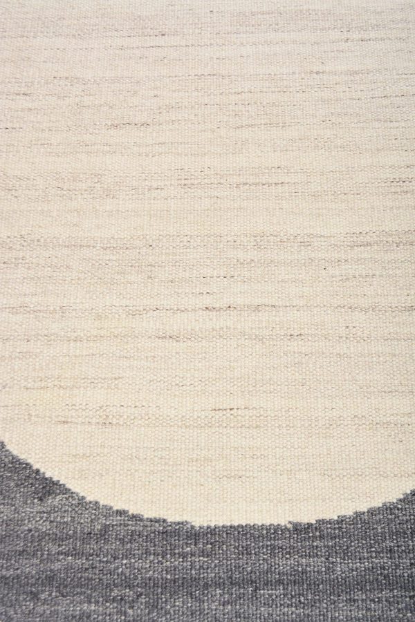 Woollen Flatweave Rug - Oval