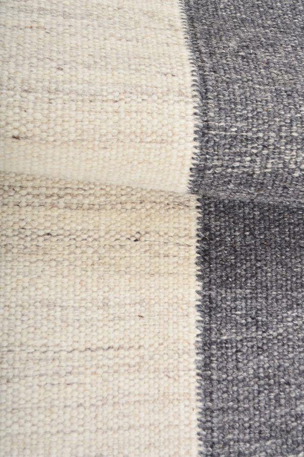 Woollen Flatweave Rug - Oval