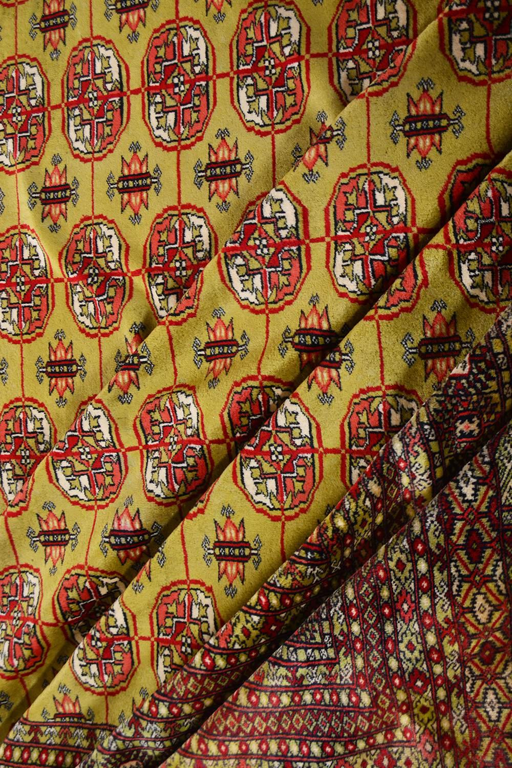 Antique Laver Kerman Aubusson - Intricate Arches