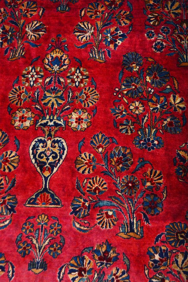 Persian Kashan Revival - Lava Red