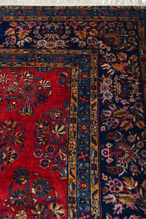 Persian Kashan Revival - Lava Red
