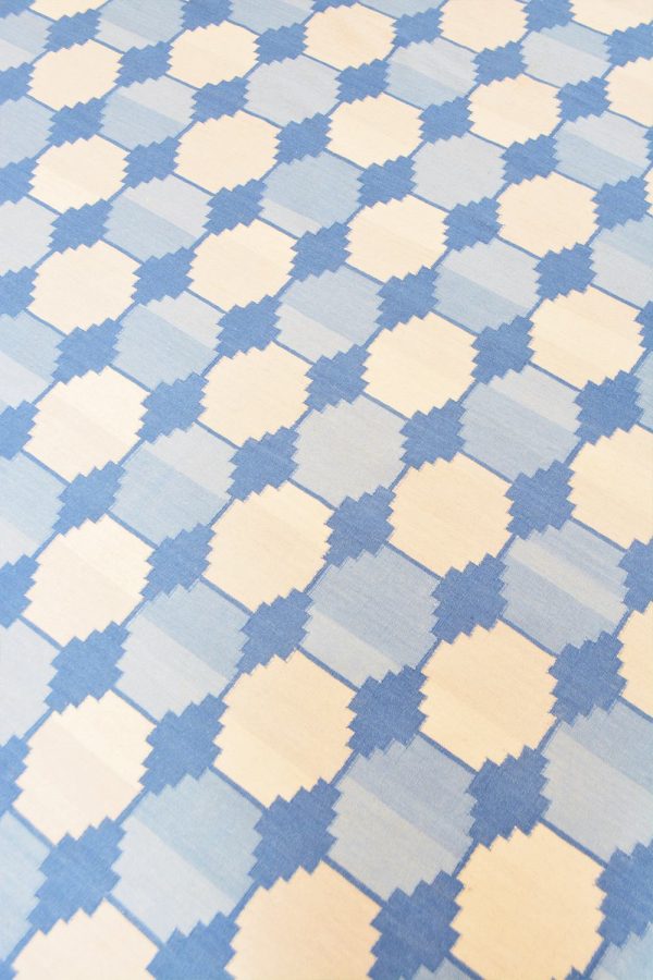 Woollen Flatweave Rug - Mountains
