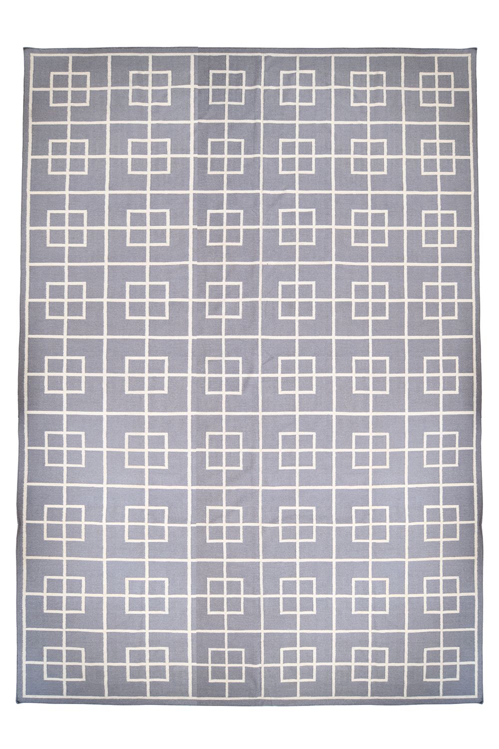 Woollen Flatweave Rug – French