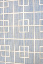 Woollen Flatweave Rug - Blue Abrash