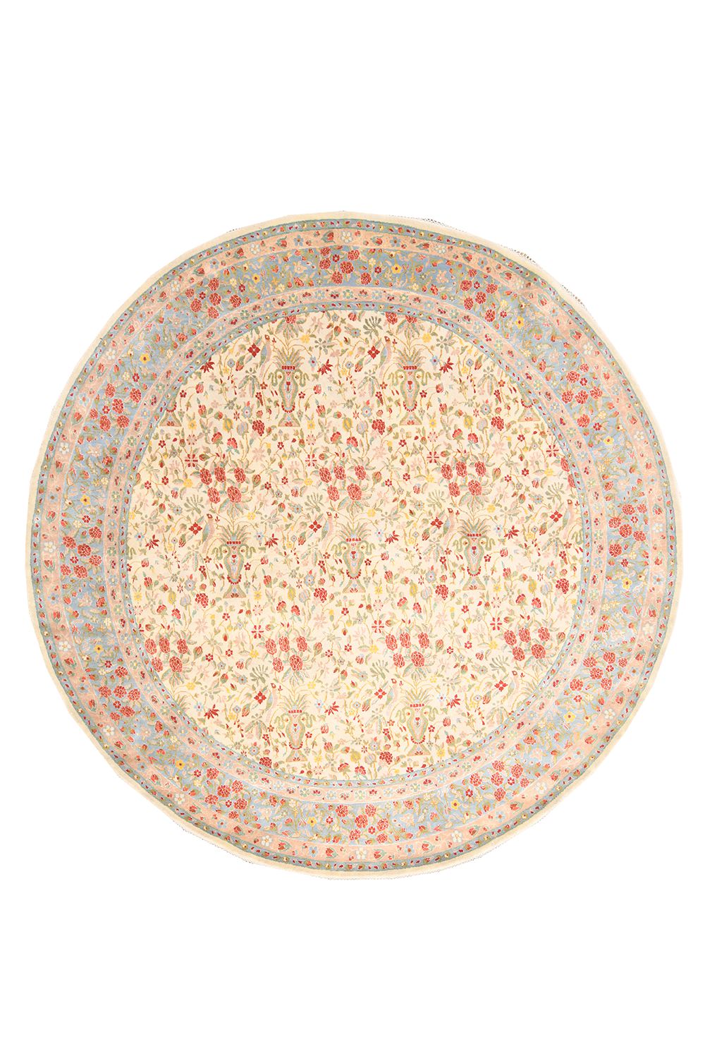 Persian Dabeer Kashan Revival – Circular Vase