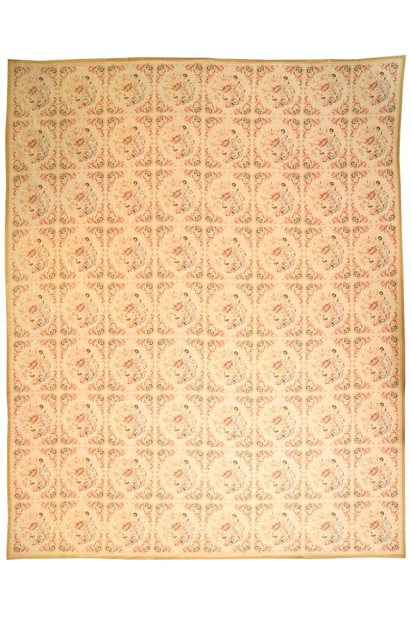 French Aubusson Needlepoint Tapestry - Platt