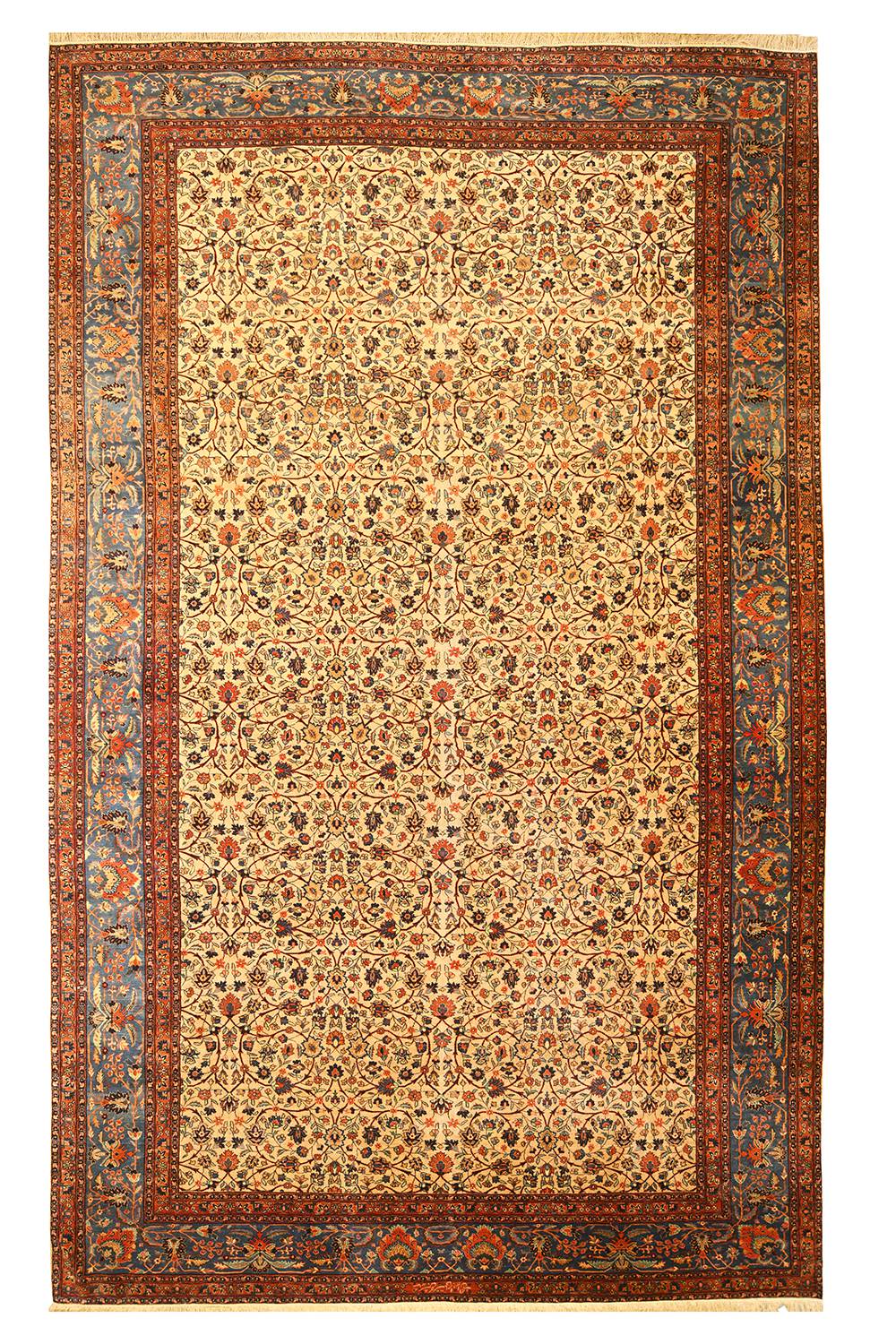 Antique Persian Kashan – Sunrise