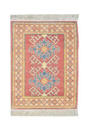 Distressed Tribal Turkish Kazak - Sunset Orange