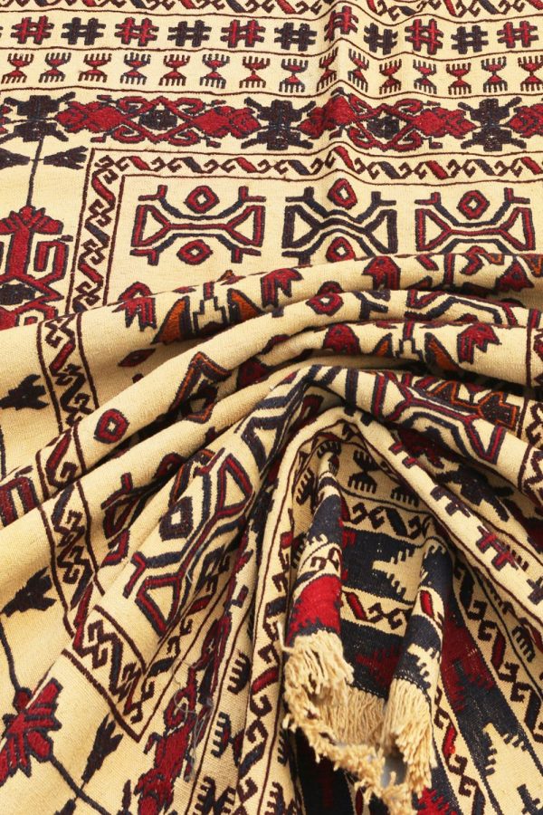 Vintage Sumak Flatweave - Hourglass