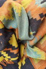 Vintage Bessarabian Kilim - Winged