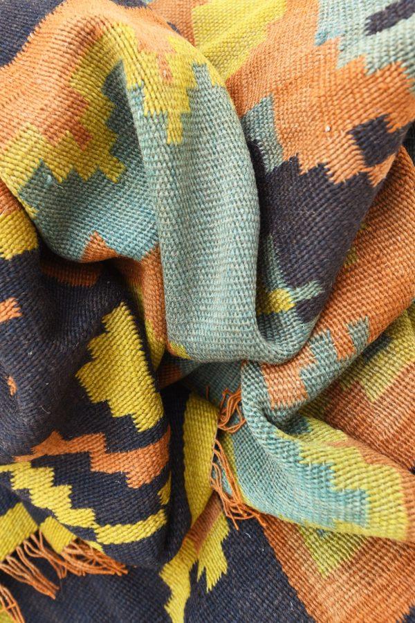 Vintage Bessarabian Kilim - Winged