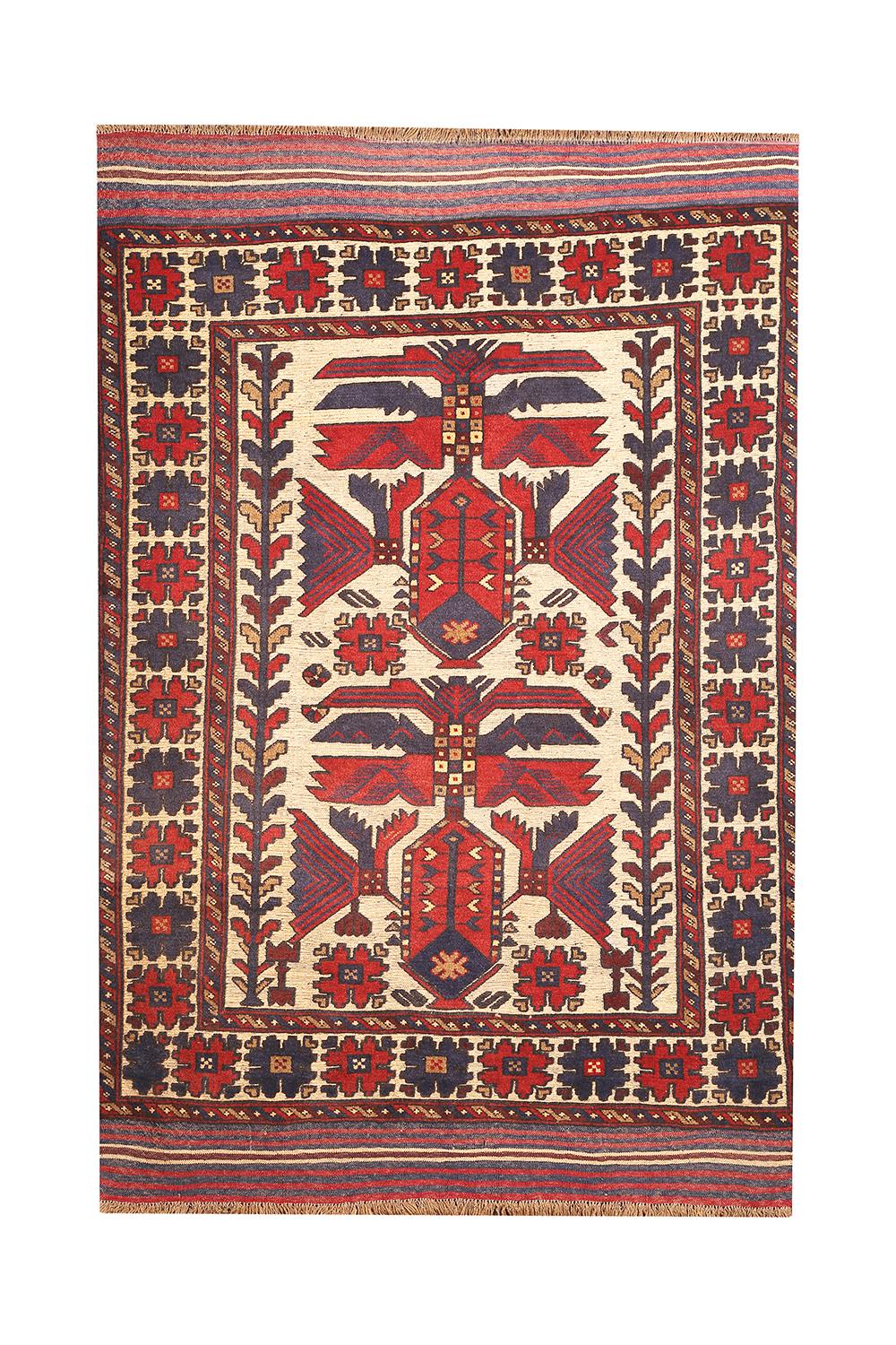 Vintage Sumak Flatweave – Eagle’s Flight