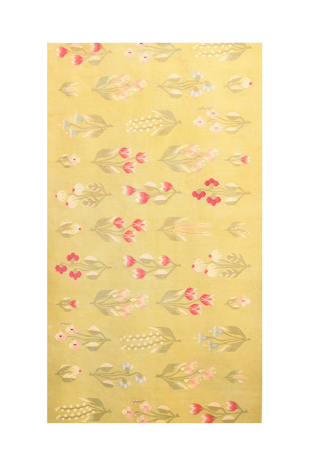 Vintage Bessarabian Kilim – Floral Bloom