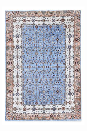 Persian Sultanabad Revival - Ocean Blue