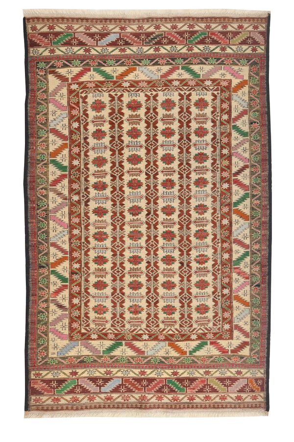 Vintage Sumak Flatweave - Embroidery