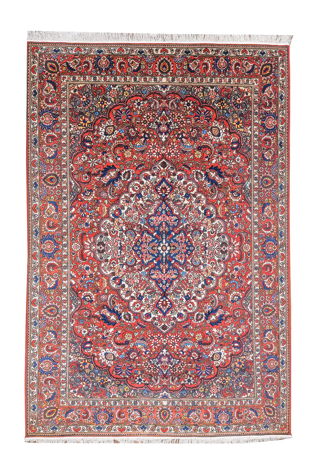 Vintage Persian Isfahan – Manic Maroon